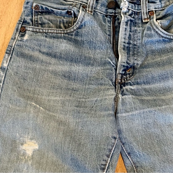 Vintage Levi's Distressed 505 Jeans, sz 28 - Picture 7 of 10